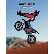 Simply do online coloring for cute dirt bike rider coloring page directly from your gadget, support for ipad, android tab or using our web feature. Dirt Bike Coloring Book Paperback Target