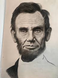 Charcoal drawing work in progress, 65 hours in