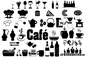 Cafe Restaurant Icons Symbols Free Vector Restaurant Icon Cafe Icon Free Graphics