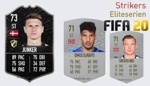 Game number in starting lineups: Kasper Junker Fifa 20 Rating Card Price