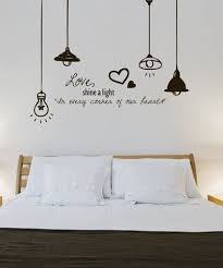 Read on these 12 bedroom decor tips and complete the decoration of your favorite space… keeping the bed always simple is a great idea to decorate a bedroom since it is the focal point of your room. Wall Art Ideas Bedroom Simple Wall Drawing Trendecors