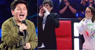 Returning coaches aleksey zavgorodniy and nadya dorofeeva of vremya i steklo, who share a mentor chair, are joined by new coaches jamala and dzidzio. Young Boy Moves Judges With Emotional Performance Of All By Myself