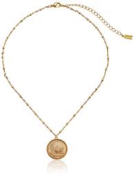 1928 Jewelry Flowers Of The Month Goldtone Birth Flower September Aster Pendant Necklace To View Further For T 1928 Jewelry Flower Pendant Necklace Necklace