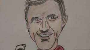 Sketching the stars is perfect therapy for Glentoran fan