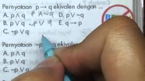 Pernyataan Ekuivalen Dari Implikasi Logika Matematika 3 Youtube