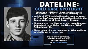 Woman's search for biological father linked to 50-year mystery of a 1971  Oregon John Doe known as 'Frog Boy'