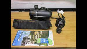 Reviews on the best submersible pumps, and information on running costs and efficiency. Total Pond 1200 Gph Pond Pump Model Ll1200 Youtube