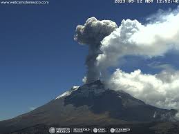 Monitoreo al volcán Popocatépetl hoy 13 de septiembre | Centro Nacional de  Prevención de Desastres | Gobierno | gob.mx
