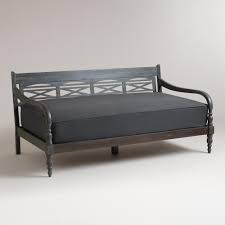 Our Exclusive Charcoal Burlap Mattress Cover Adds Even More Charm And Comfort To Your Daybeds Despite Its Daybed Mattress Cover Daybed Covers Mattress Covers