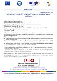 Instituții de colectare a numerarului. Diversificarea Activitatii Firmei Lebon Trading Prin Introducerea Unor Produse Noi