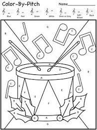 Instruments, bands, choirs & more! Christmas Music Activity Color By Note Music Coloring Pages Updated Music Worksheets Christmas Music Activities Christmas Music Worksheets