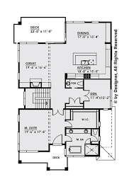 Contemporary Style House Plan 4 Beds 4 Baths 3896 Sq Ft Plan 1066 31 Contemporary Style Homes House Plans Floor Plan Design
