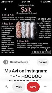 Pin By Pyrrha Stone On Spells Rock Salt How To Remove Table Salt