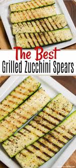 Zucchini and yellow squash are available nearly all year around, but are best eaten during the summer. Grilled Zucchini Spears Recipe Grilled Zucchini Recipes