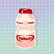 Choose from 10+ yakult graphic resources and download in the form of png, eps, ai or psd. Yakult Yakute Pun Sticker Hand Sticker Stickers Glossy