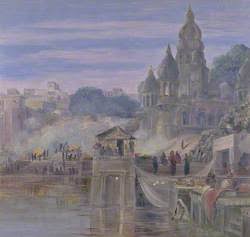 Street in Oodipore. India' | Art UK