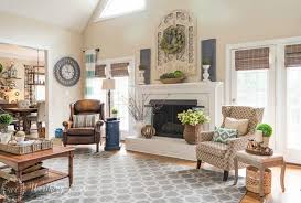 The vaulted ceiling is the hottest trend right now. How To Decorate Above A Fireplace In A Two Story Room Worthing Court