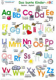 Watch the abc shows online at abc.com. The Abc German English Poster In Kinderpostershop