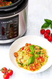 Pressure Cooker Chorizo Risotto In The Crock Pot Express Multi Cooker Recipe Best Rice Recipe Pot Recipes Easy Risotto Recipes