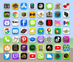 Minecraft € by craftron gaming. Minecraft App Icons Free Aesthetic App Icons For Ios 14 Android In 2021 Minecraft App Iphone Photo App App Icon