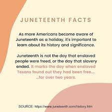 It is a date that every single african american longed for but many believed would never happen. The Story Of Stuff Project On Twitter Tomorrow Is Juneteenth And It S Important That We Take The Time To Contemplate And Educate Ourselves On The History Of This Very Important Holiday Juneteenth