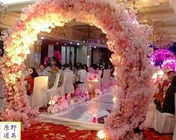 Online Shop The Wedding Arch Circular Arch Shelf Wedding Props Wedding Arch Wedding Decor