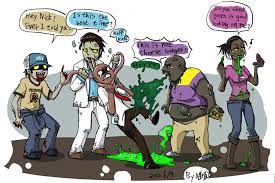 L4d2 Let 4 Infected By Aulauly7 On Deviantart Left 4 Dead Walking Dead Fan Art Cute Comics
