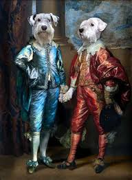 Follow along with today's photoshop tutorial to turn your pet into a renaissance masterpiece. Dog Portraits Picture Dog Oil Paintings Animal Ancestor Portraits Abc News
