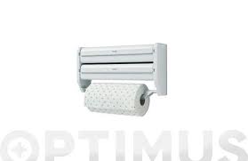 En este caso son modelo un poco más baratos que los dos tipos anteriores, pro de todos modos para comprar un modelo de acero es más recomendable compra un portarrollos de inox, ya que el acero es más posible que se oxide y más en la cocina en la que tenemos todo tipo de vapores calientes. Portarrollos Cocina Triple Blanco Cofac
