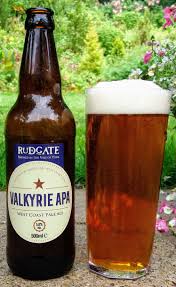 Valkyrie Apa From Rudgate Brewery A Rich Old Gold Colour With An Equally Rich Body Some Flavour The Hops Are Distinctive But Bier Biere Der Welt Leidenschaft
