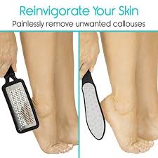 Amazon Com Vive Foot File 3 Pack Callus Remover Pedicure Tool Kit For Men Women Foot Care Dead Skin Scrub Shaver Rough Patch Eliminator Remover For