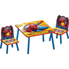 Spiderman Table And Chair Set Chair Set Table And Chair Sets Set Decor