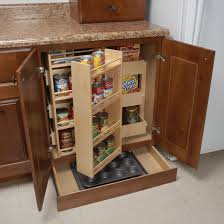 Large drawers for ample storage space; Smart Organization Woodland Cabinetry