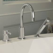 Try these 7 steps to save yourself some hassle by check out this simple tutorial explaining how to fix a broken bathtub faucet handle. Anzzi Single Handle Deck Mount Roman Bathtub Faucet With Shower Wand Wayfair
