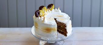 Manon S Italian Meringue Lemon Ginger Cake Recipe Ginger Cake British Bake Off Great British Bake Off