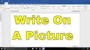 Once you`ve finished writing on the pdf, click done to save the changes. How To Write On A Picture In Microsoft Word Tutorial Youtube