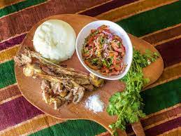 Recipe The National Dish Of Kenya Ugali Nyama Choma Na Kachumbari National Dish Kenyan Food Recipes
