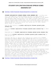 Download explore learning activity a. Disease Spread Gizmo Answer Key Fill Online Printable Fillable Blank Pdffiller