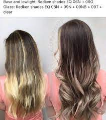 Image Result For Redken Shades Eq Lowlight Formulas Redken Hair Color Redken Hair Products Hair Color Formulas