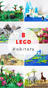Complete Animal Habitat Projects While Playing With Lego Bricks A Fun And Educational Lego Idea Habitats Projects Animal Habitats Lego Animals