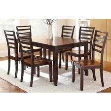 Copper Grove Thetford Acacia 5 Foot Dining Set Solid Wood Dining Table Dining Room Furniture Wood Dining Table