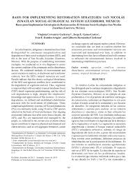 Bis zu 90 tage lang tiefstwerte, höchstwerte und niederschlagswahrscheinlichkeit. Pdf Basis For Implementing Restoration Strategies San Nicolas Zoyatlan Social Ecological System Guerrero Mexico