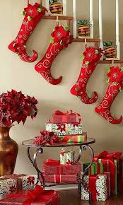 Take a look at these unique handmade christmas stockings and creative stocking alternatives from the craft experts at hgtv and get inspired to think how pretty would these personalized stockings look dangling from your mantel this year? 40 Christmas Stockings And Ideas To Use Them For Decor Digsdigs