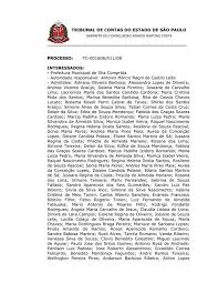 TRIBUNAL DE CONTAS DO ESTADO DE SÃƒO PAULO