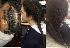 This may sound crazy, but the hot water helps set the braids in place. A Step By Step Hair Tutorial To The Perfect Braids The Knight Crier