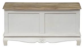 Besides good quality brands, you'll also find plenty of discounts when you shop for mango wood during big sales. Urban Deco Fleur French Style Distressed Painted Blanket Box Cfs Furniture Uk
