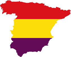 Download fully editable flag map of spain. File Flag Map Of The Spanish Republic 1931 1939 Png Wikimedia Commons