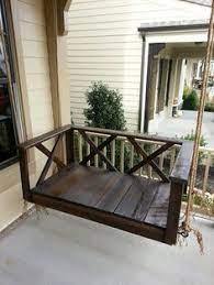 Looking for homemade porch swings? 12 Jamelia Kee S Front Porch Swing Ideas Porch Swing Front Porch Swing Bed Swing