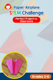 Paper Airplane Stem Challenge For Grades 3 6 In 2020 Stem Challenges Paper Airplanes Stem Projects