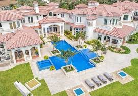 Homes Of The Rich On Instagram Good Morning Home In Stuart Florida With Pool By Van Kirk Luxury Homes Exterior Luxury Homes Dream Houses Florida Mansion